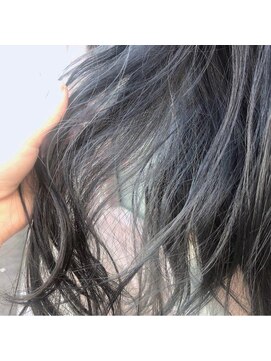 ネオヘアー 曳舟店(NEO Hair) ブルーグレージュ/ダブルカラー/ブリーチ/インナーカラー/