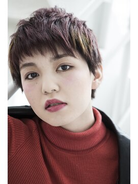 ミエル ヘア 新宿(miel hair) 〈mielhair新宿〉クール ベリーショート TOKIO