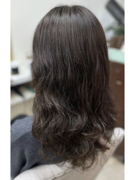 ケイ美容室 コテ巻き風パーマ