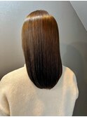 艶髪セミロング
