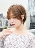 重めショートヘア 大場猛
