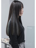 ノード(NODO)&nbsp;ブルーグリーンのコントラストインナーカラー