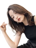 ハイライトバレイヤージュダブルカラーショートカット30代40代