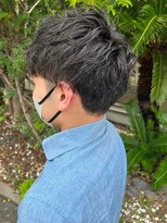 ナカオコアフュール(NAKAO COIFFURE) メンズ束感パーマ　ビジネスヘア　ツーブロック