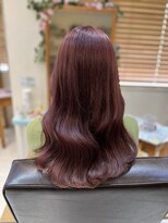 美容室 パルス 静岡鷹匠店(PALS) ベリーピンク ピンクブラウン 髪質改善 ブリーチカラー