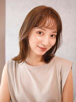 ハーバーズ バイ エムスラッシュ 鎌倉由比ヶ浜(Harbors by M.SLASH)&nbsp;■HARBORS鎌倉/オン眉/シースルーバング/外ハネミディ60-2