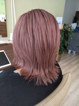 ヘアーライフイチゴイチエ(Hair Life 151A) ハイトーンピンクおベージュ