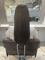 シュナ バイ レオネ 青森桂木店(SHUNA by Leone)&nbsp;うる艶酸性ストレート☆［青森/桂木/髪質改善/ロング料金無し］