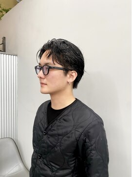 ステップボーンカット トーキョー(STEP BONE CUT TOKYO) 【ステップボーンカット】メンズショート／センターパート