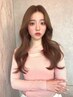 韓国風コテ巻きスタイリング　￥2500【新宿/韓国ヘア/髪質改善/前髪/学割U24】