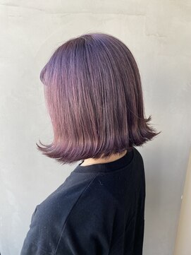 アンジェリカ 立町店(ANGELICA) 【毛利】パープルボブ