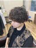 アフロ安藤 メンズパーマ/波巻きパーマ/スパイラルパーマ