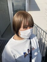 アチーブ ヘア デザイン(achieve hair design)&nbsp;#ベージュカラー#ハイトーンカラー透明感×立体感大人可愛い