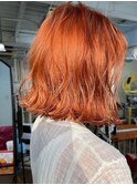 グレージュアッシュグレージュショートカットミニウルフ