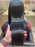 髪質改善◎ツヤ髪ストレート