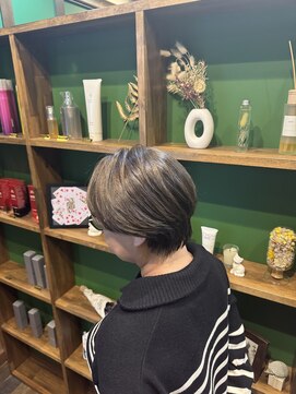 スペース 海浜幕張(spes) 【海浜幕張で叶う髪質改善】コンパクトハンサムショート