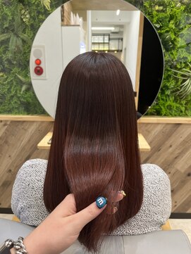 エヌ 北千住(N) オレンジ強めのオレンジブラウン