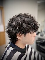 フジヤマバーバーショップ エビス(FUJIYAMA BARBER SHOP ebisu)&nbsp;綾野剛風パーマ【ebisu】