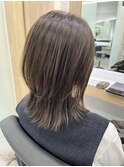クラゲヘアー#アプリコットオレンジ#マロンベージュエンドカラー