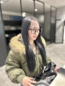 アクション 心斎橋店(ACTION) ブリーチカラー ハイトーンカラー ブルーカラー グレージュ