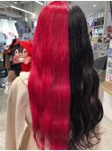 悪魔執事と黒い猫 ルカス ツートンカラー レッド ブラック