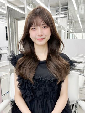 フォンズ(FONS) ショコラブラウン　チョコブラウン　レイヤーカット