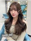 前髪カット/レイヤーカット/韓国ヘア/髪質改善/熊本美容室