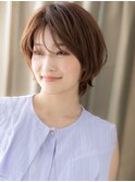 □オンブレ小顔ひし形ショートボブウルフ403-2浦和20代30代40代