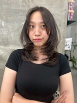 キング 心斎橋店(K!ng) ハイライトカラーミルクティーベージュレイヤーカット