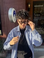 チャプター 問屋町(chapter)&nbsp;スパイキーショートクリームピンパーマツイスパミックスパーマ