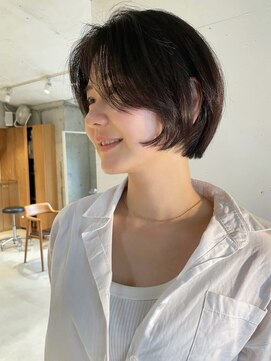 スク(SUKU) 柔らかなショート×透明感カラー