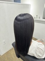 ミヨン 京都烏丸店(miyon)&nbsp;【miyon】韓国レイヤーカット×暗髪カラー×髪質改善