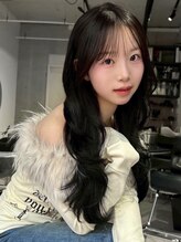 ハロ(Halo)&nbsp;2way前髪/レイヤーカット/ロングレイヤー/韓国/顔まわり