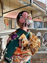 ラ シェンテ 宝塚(La Sente)&nbsp;アップヘアアレンジ