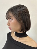 ポール 行徳店&nbsp;韓国風ぱっつんボブ