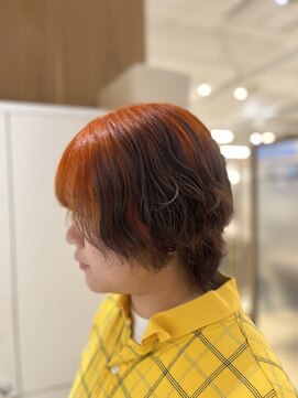 ポート 蕨(PORT) orange×brown