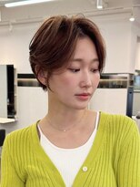 アビー(ABBEY) ショートショートボブショートヘア大人ショート耳掛けショート