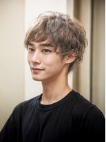 ユニル(Unille)&nbsp;泉駅/メンズ/MEN’S/ニュアンスパーマ/センターパート/学割U24