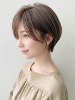 ビビ バイ マグ 岡谷店(bivi by Mag)&nbsp;抜け感ブラウン大人ショート×すっきり透明感小顔効果