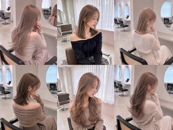 パーク バイ グラッジ 池袋(Park by GLADGE)の写真/【N.カラー+デザインカット￥7100】【ケアブリーチ+カラー+TR￥14800】ロング料金なし◎毎月通える☆