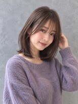 ラベルムバイエーケー(La Belleme by AK)&nbsp;ふんわりショコラブラウンミディ