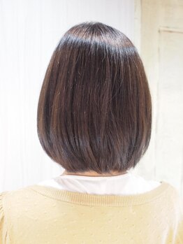 ヘア レスキュー カプラ(hair rescue kapra)の写真/【硬い縮毛矯正が過去になるリミットストレート】毎日が楽チン♪乾かすだけで艶髪に☆