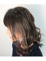 ヘアーアンドアイラッシュ ヨーク(Hair&eyelash york's) パープルアッシュグラデーションカラー