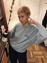 ブロック ジャポン(bloc japon)&nbsp;ストリート×ミニマムベリーショート×ブロンドヘア