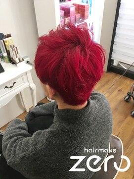 ヘアメイクゼロ 坂戸駅前店(hairmake zero) ゼフィラム　エヌドット　レッドロゼ