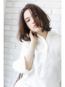 ヘアーアンドメイク グリーン(hair&make green) オトナヌーディーボブ【東十条/王子/イルミナカラー/髪質改善】