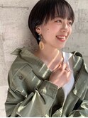 【The C 森谷やよい】シースルーバング×ニュアンスショート