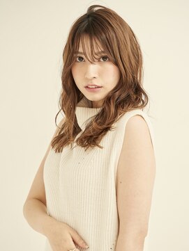 エンタク 新宿三丁目店(enntaku) マロンベージュ/Aラインボブ/かきあげ/インナーカラー[新宿駅]