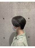 ハンサムショート【OAKたまプラーザ/イルミナカラー/髪質改善】