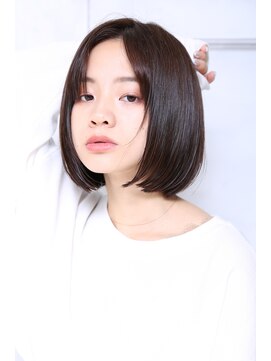 クラッチ トリートメント アンド ヘッドスパ 江坂(CLUTCH) ストレートボブ